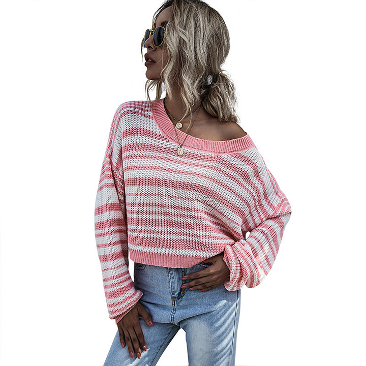 Damen Lässiger Strickpullover mit Oversized-Schnitt Drune
