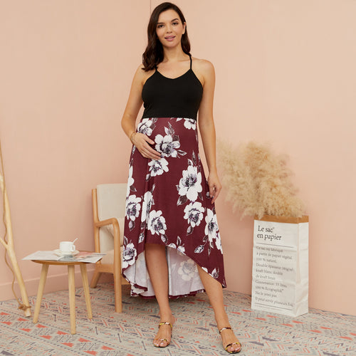 Damen Wickelrock mit floralem Design Drune