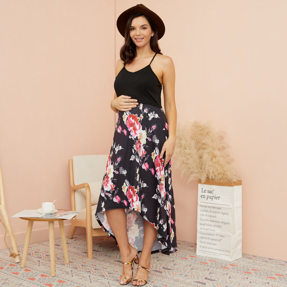 Damen Wickelrock mit floralem Design Drune