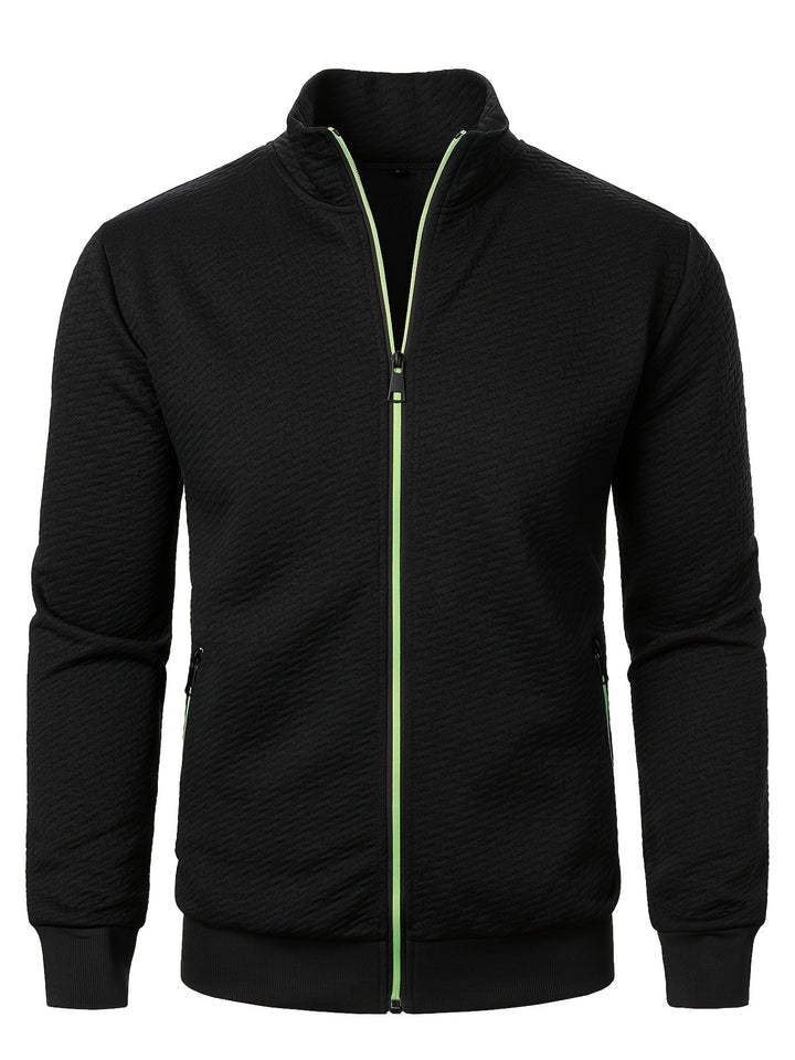 Drune | Leichtgewicht Jacke mit Strukturmuster Polyester Komfort und Stil