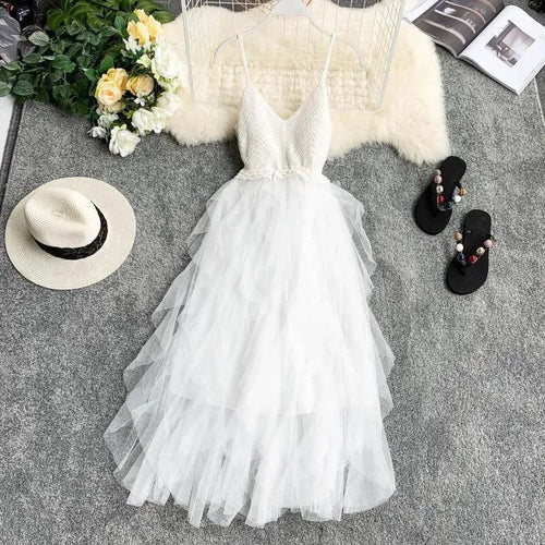 Drune | Kleid aus Netzschlaufe