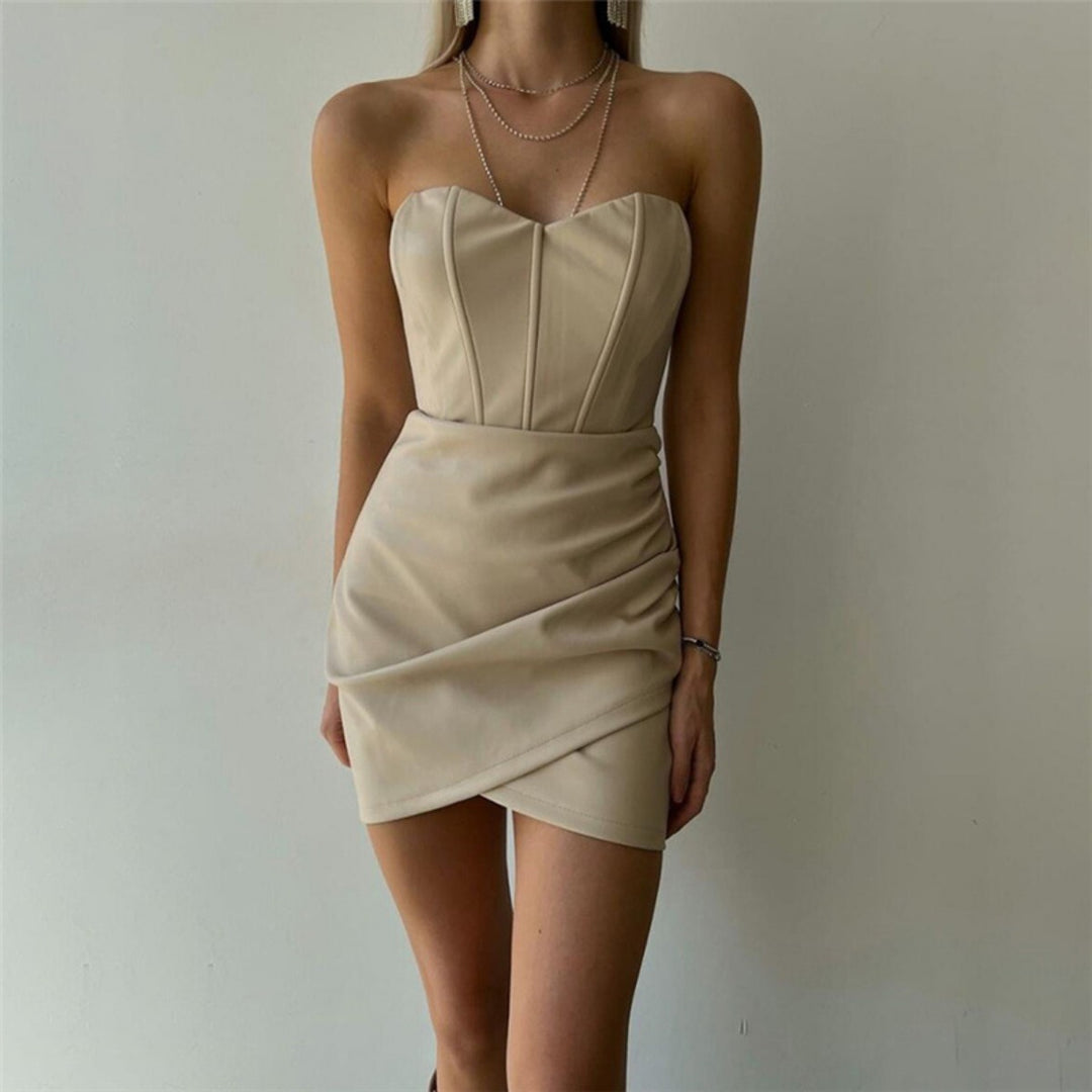Drune | Schlauchtop und hippes PU-Kleid