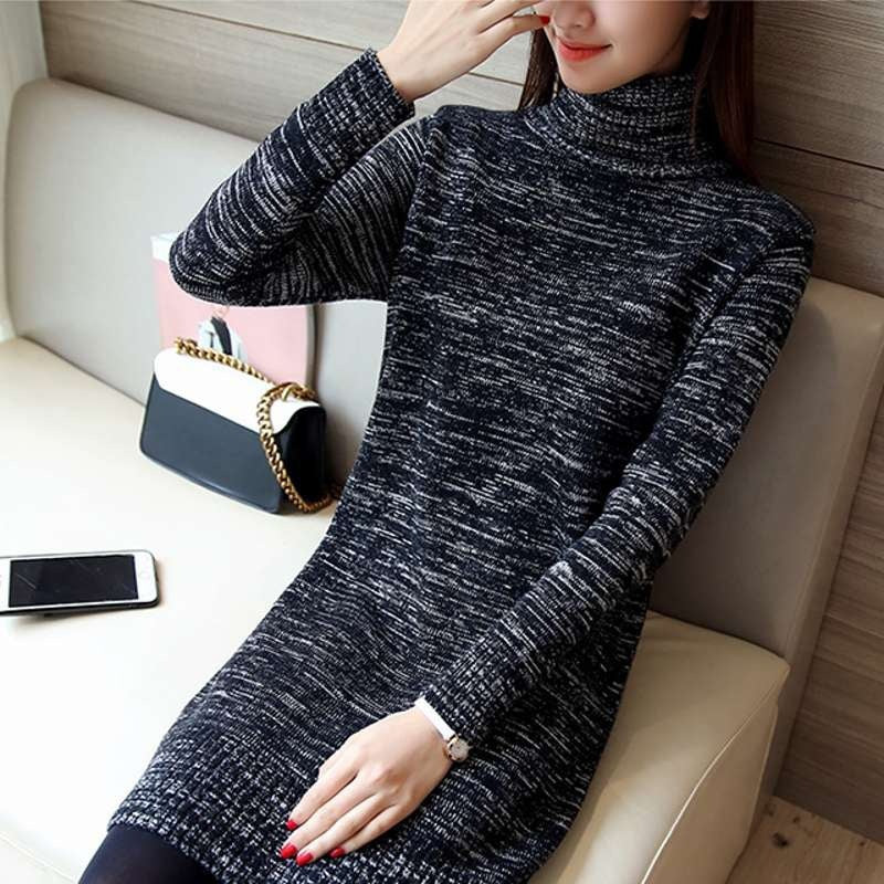 Damen Strickkleid Drune