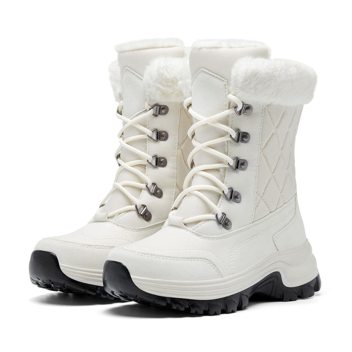Drune | Lässige Winter Fleece-gefütterte Stiefel für Frauen