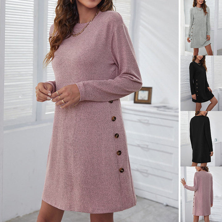 Drune | Rundhalskleid für Damen