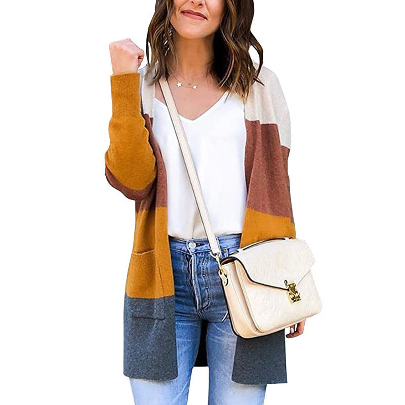 Damen gestrickter Mode Cardigan Drune