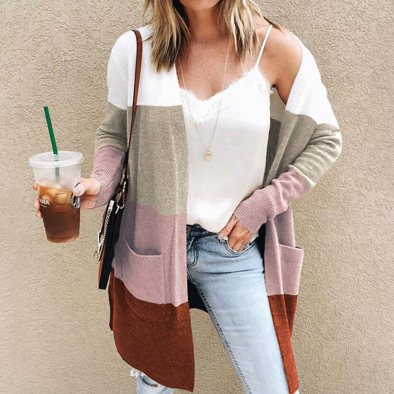Damen gestrickter Mode Cardigan Drune