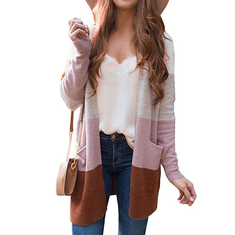 Damen gestrickter Mode Cardigan Drune