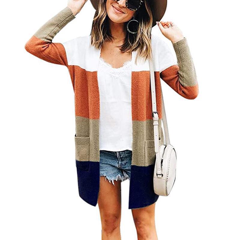 Damen gestrickter Mode Cardigan Drune
