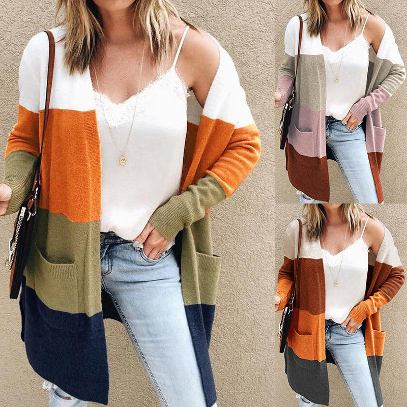 Damen gestrickter Mode Cardigan Drune
