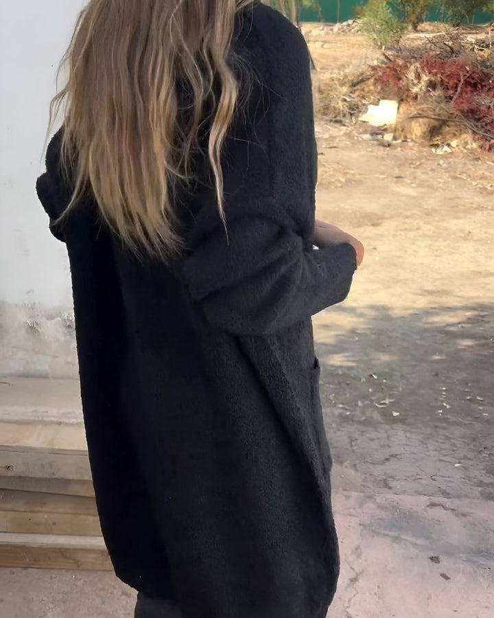Drune | Lässiger Strick-Cardigan mit Taschen