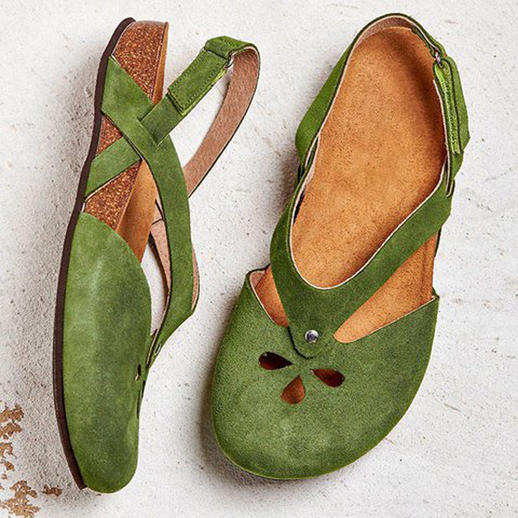 Damen Komfortable Sandalen mit verstellbarem Riemendesign und anatomischer Fußbettung Drune