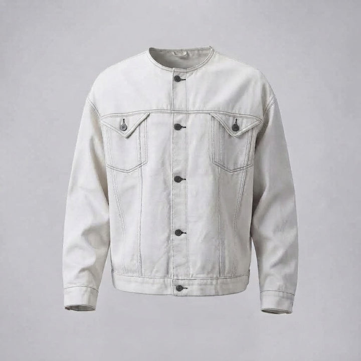 Herren Übergrößen Denim Jacket Drune