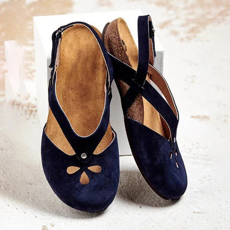 Damen Komfortable Sandalen mit verstellbarem Riemendesign und anatomischer Fußbettung Drune