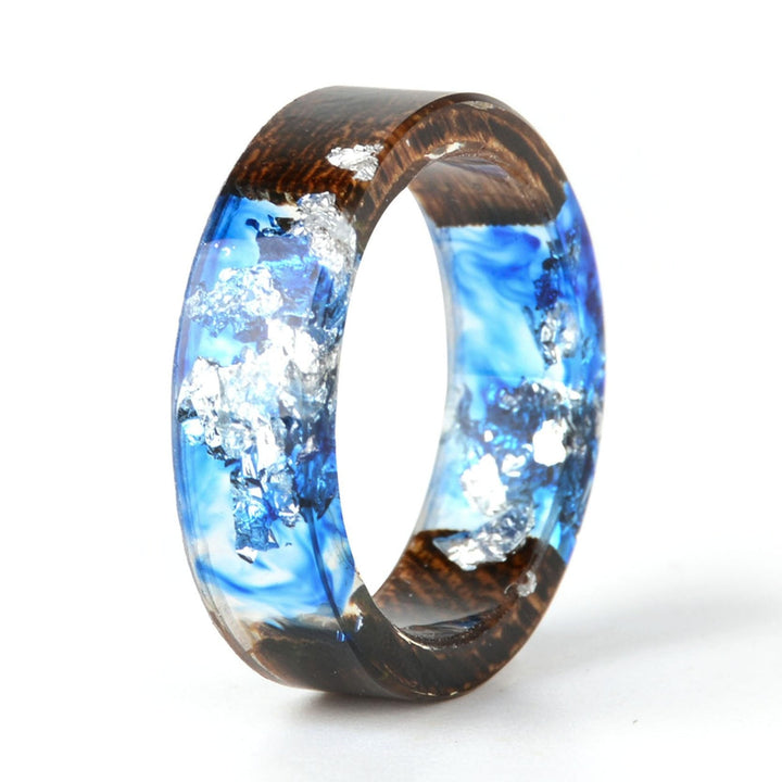 Drune | Transparenter Holzharzring