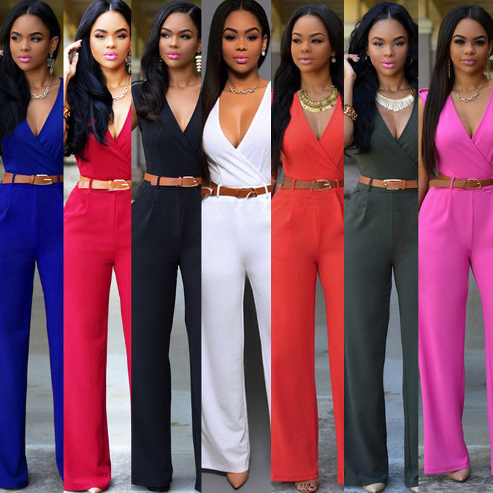 Drune Damenmoden-Jumpsuit mit Einteiler-Hose