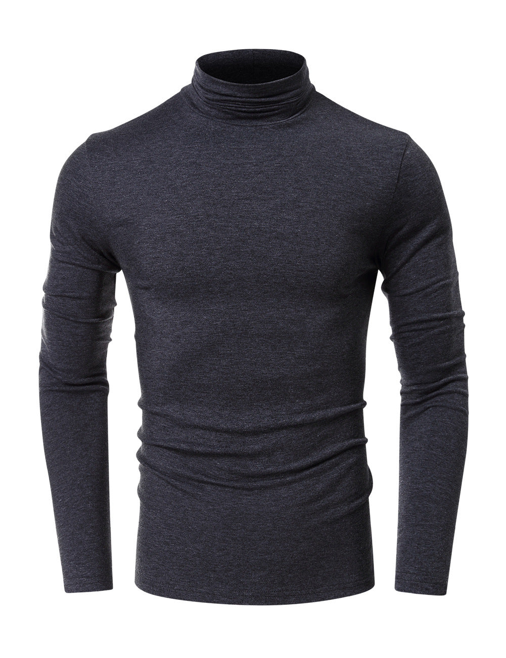 Herren Rollkragenpullover aus elastischem Baumwollmix Drune