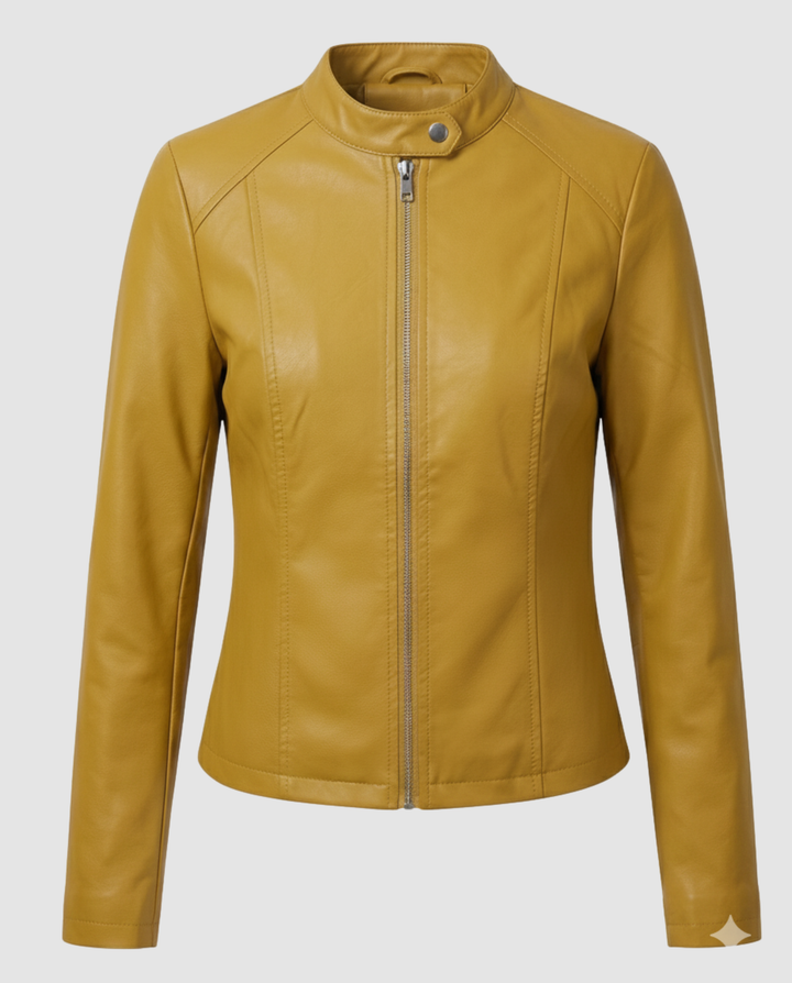 Elegante Lederjacke Damen | Drune