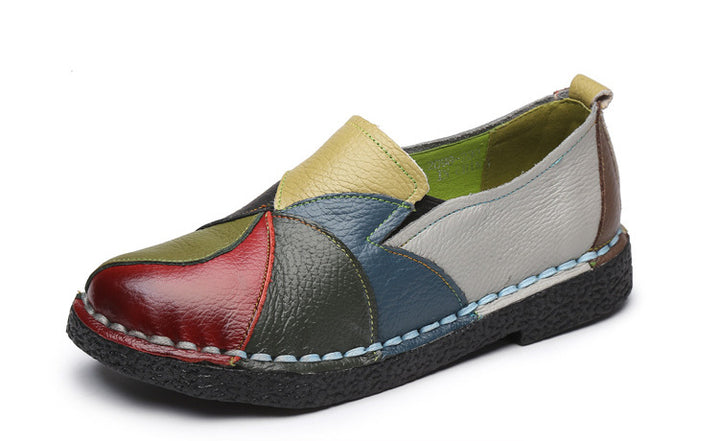 Drune | Farbige Orthopädische Damenschuhe Mit Absatz