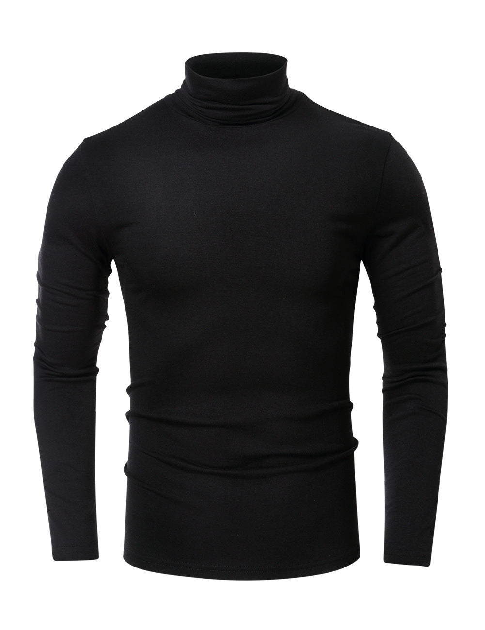 Herren Rollkragenpullover aus elastischem Baumwollmix Drune