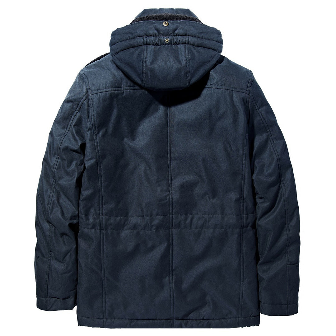 Herren Wetterfeste Parka mit Fleecefutter Drune
