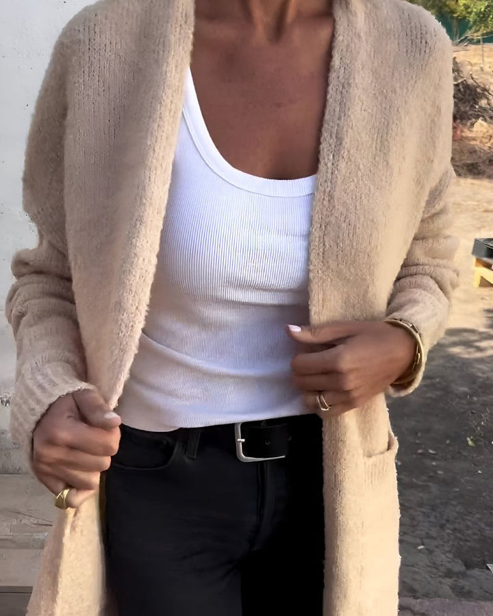 Drune | Lässiger Strick-Cardigan mit Taschen