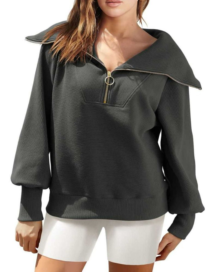 Drune | Halbreißverschluss Vielseitiger Pullover