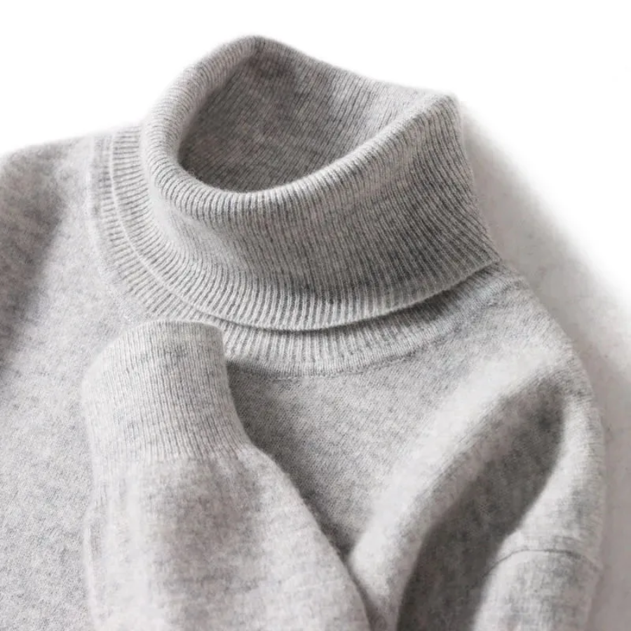 Drune | Herren Wollpullover Mit Rollkragen Und Schlankem Design