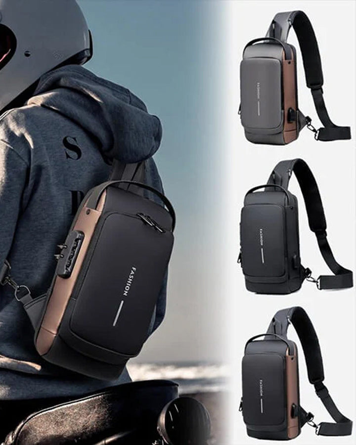 Drune | Diebstahlsichere Brusttasche mit Zahlenschloss