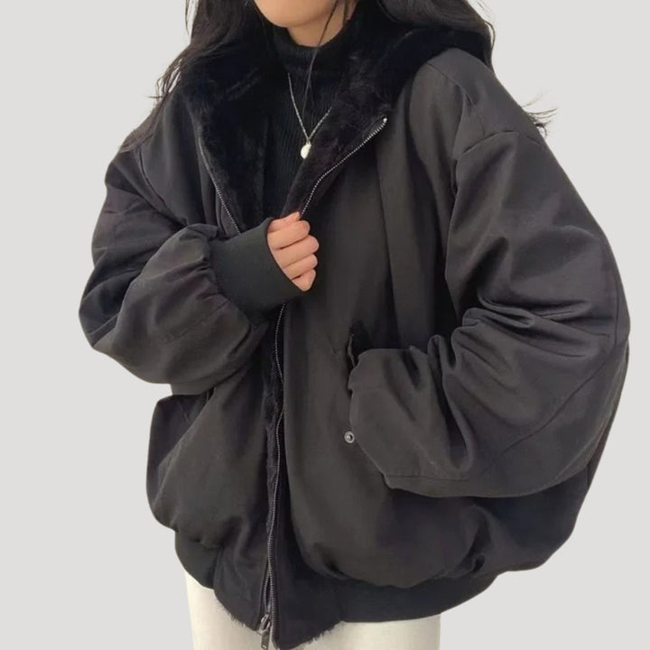 Drune | Damen Wintermantel gepolsterte Pufferjacke warme Oberbekleidung