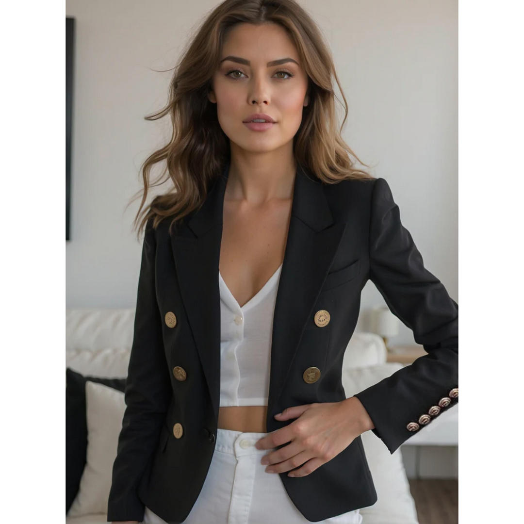 Drune | Bequeme Luxuriöse Blazer mit Knöpfen