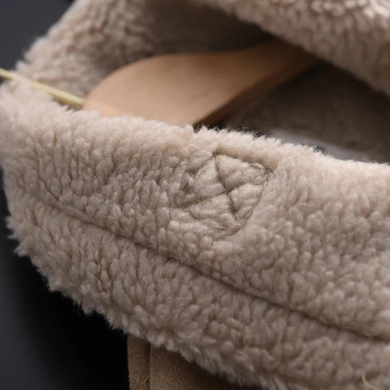 Drune | Wildleder Winterjacke Warm & Stilvoll