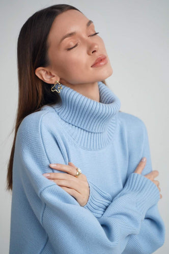 Drune | Lieblicher Winter Hoher Kragen Pullover