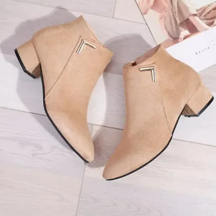 Drune | Stiefeletten Mit Spitzem Schuh Und Seitenreißverschluss Damen Stiefeletten