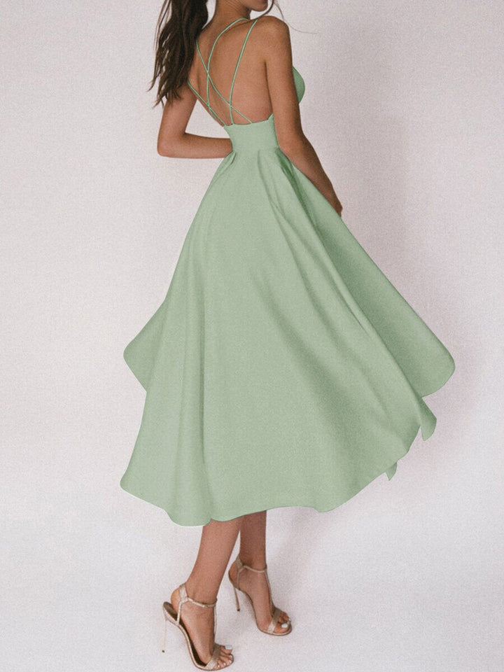 Drune | Grace Das Elegante Trägerkleid mit V-Ausschnitt