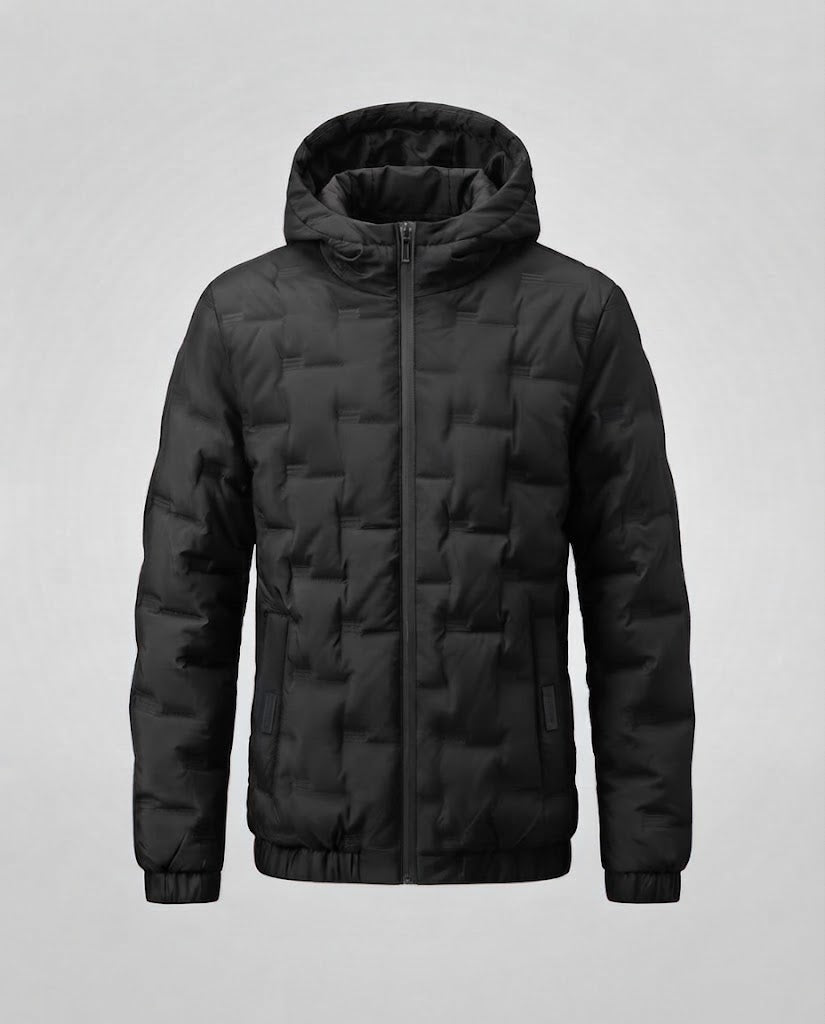 Herren Funktionale Steppjacke mit Kapuze Drune