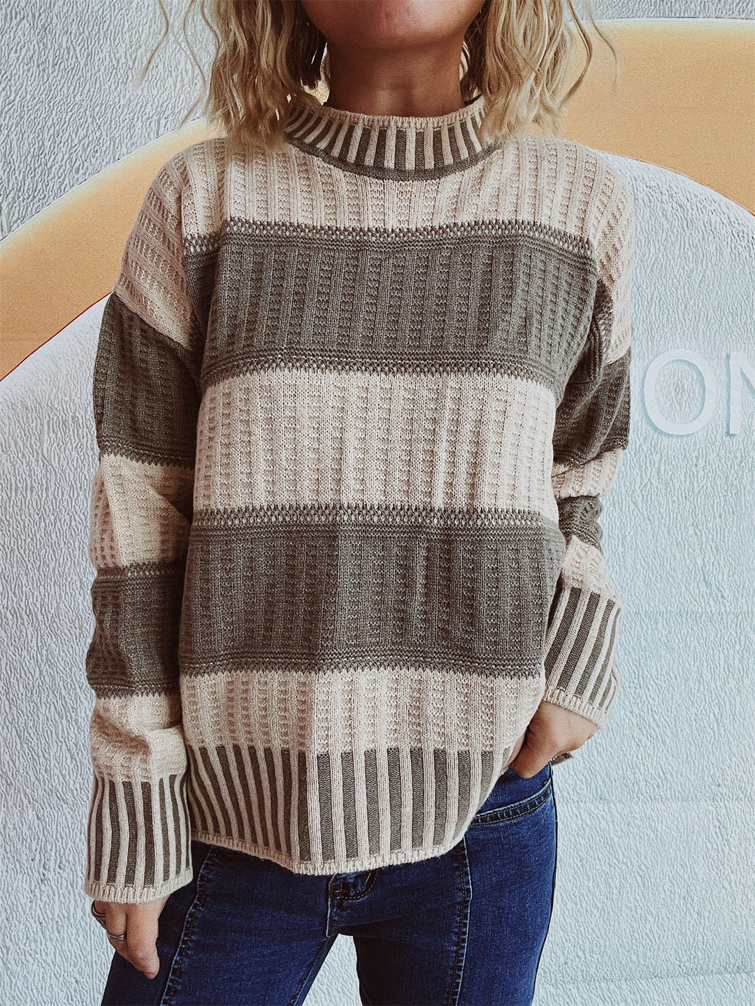 Drune | Damenpullover für Herbst und Winter, Bequem und Lässig