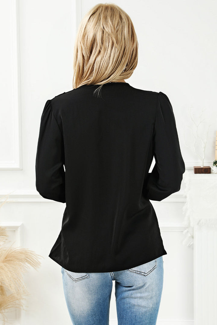 Drune | Bluse mit Wickelausschnitt Für Frauen