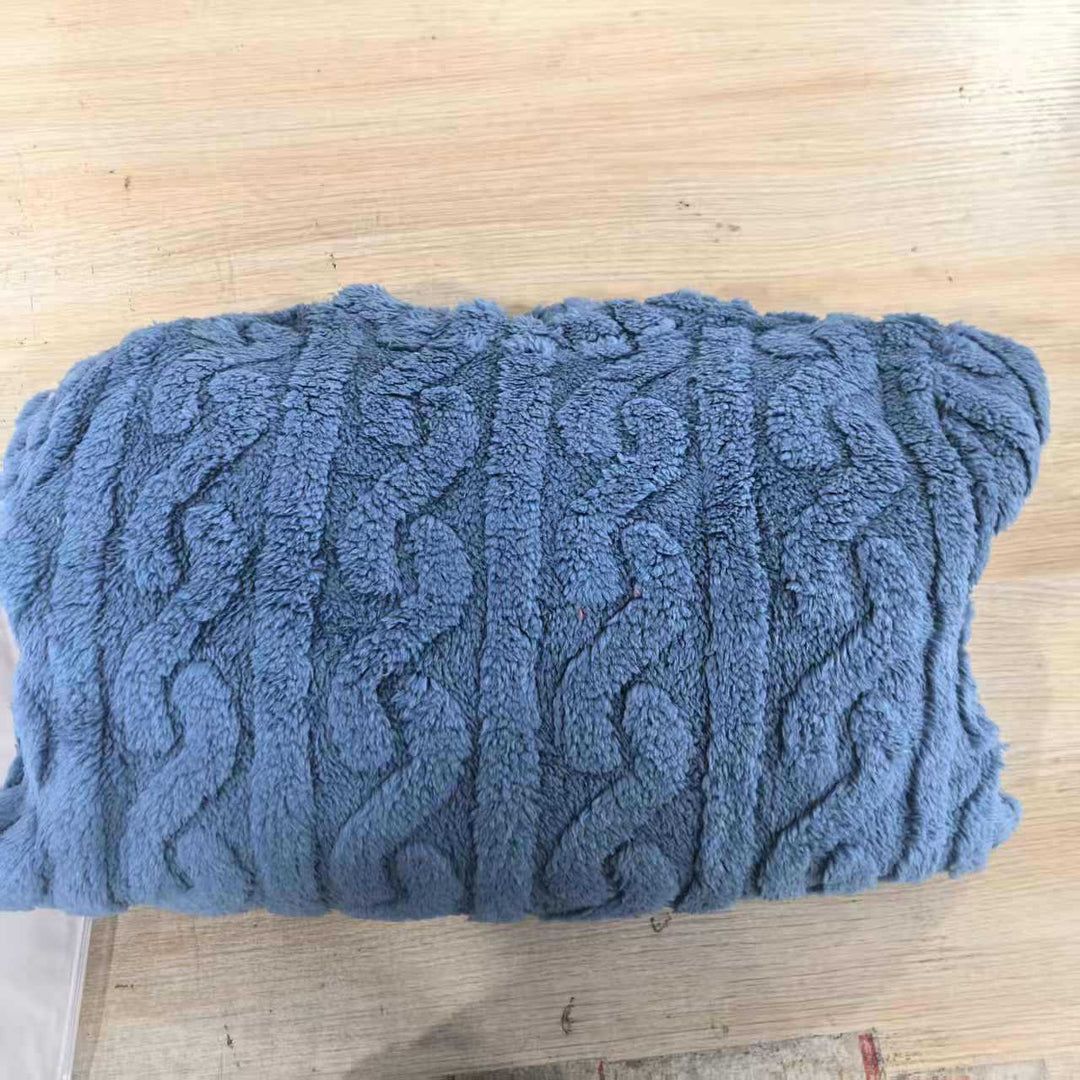 Damen-Pyjama-Set aus dickem Korallenfleece, große Größen