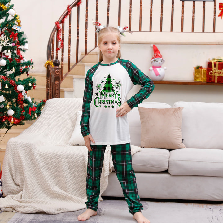 Weihnachts-Schlafanzug-Set für die ganze Familie