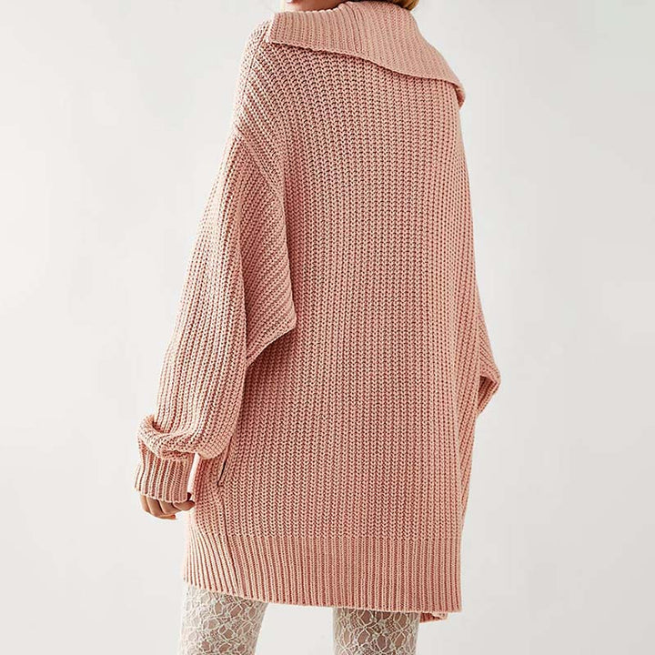 Drune | Strickstrickjacke für Damen mit Knopfleiste