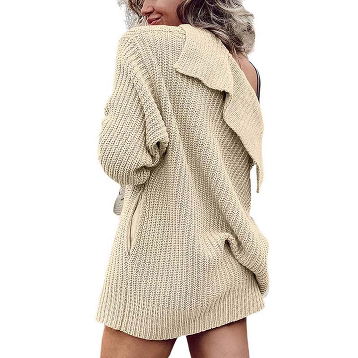 Drune | Strickstrickjacke für Damen mit Knopfleiste