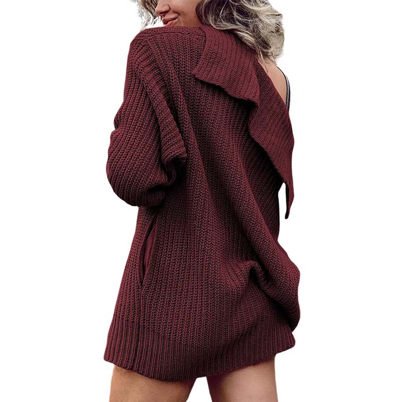 Drune | Strickstrickjacke für Damen mit Knopfleiste