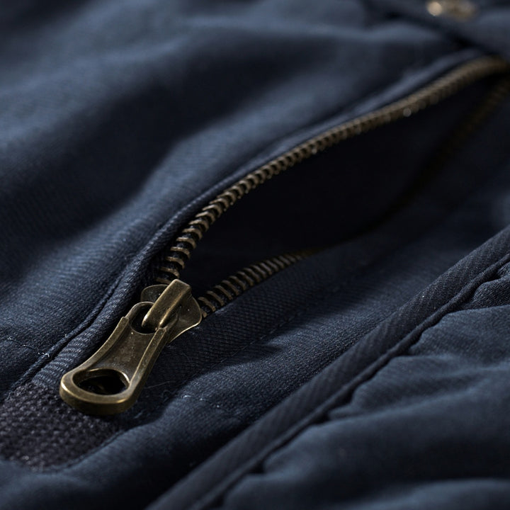 Herren Wetterfeste Parka mit Fleecefutter Drune