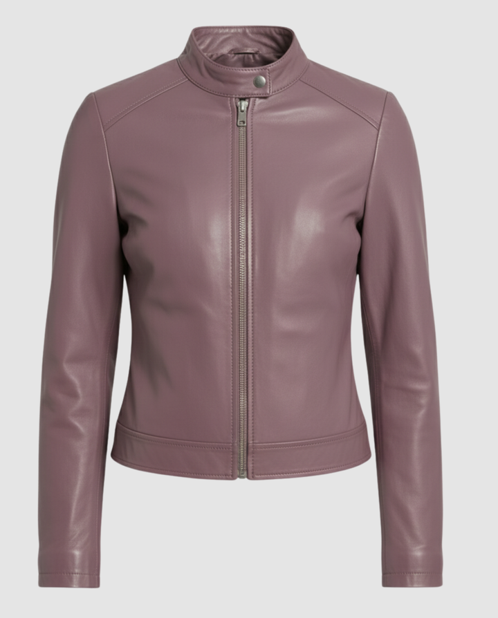 Elegante Lederjacke Damen | Drune