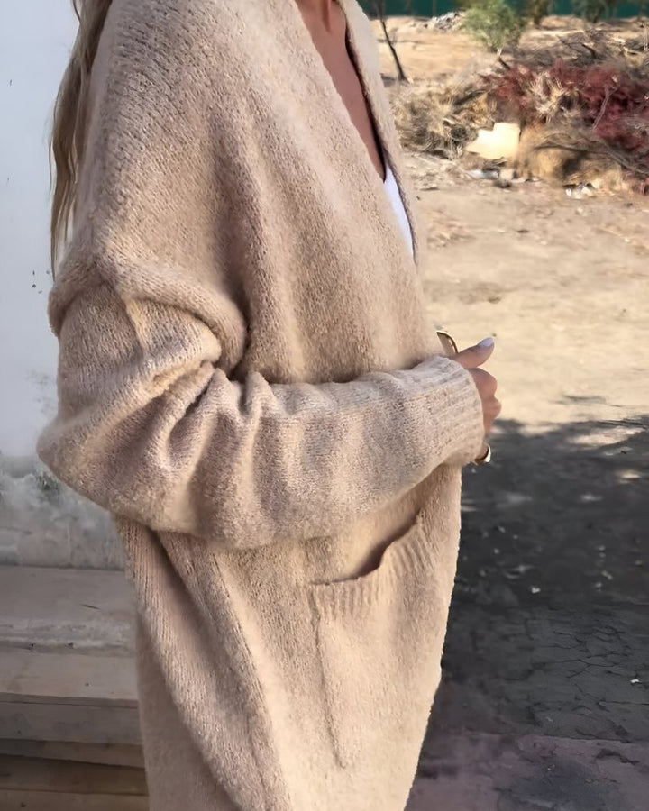 Drune | Lässiger Strick-Cardigan mit Taschen