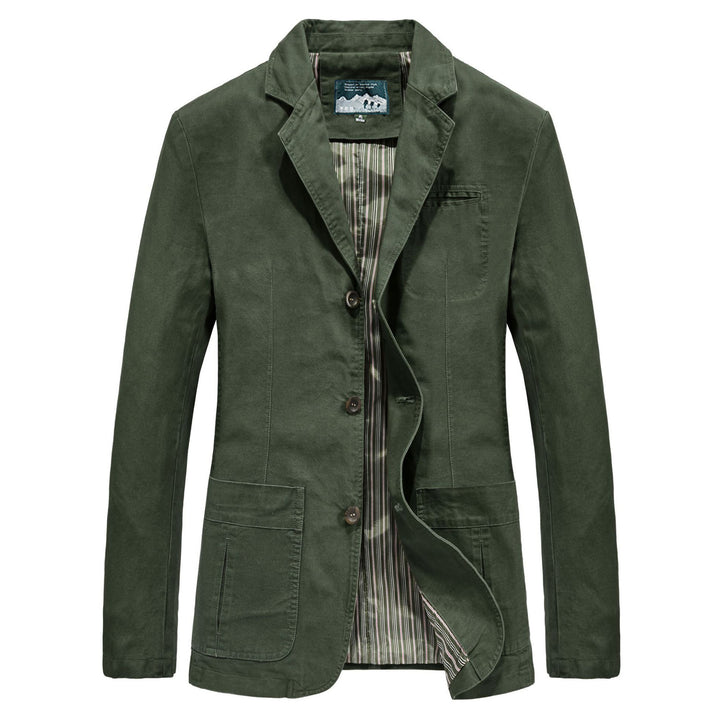 Herren Casual Baumwollblazer Drune
