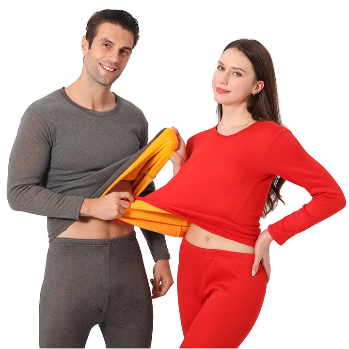 Thermo-Unterwäsche-Set, gefüttert, für Damen und Herren