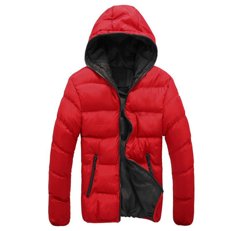 Herren nan winddichte Mikrofaser-Steppjacke mit gesteppter Thermopanel-Konstruktion und Kontrastfutter Drune