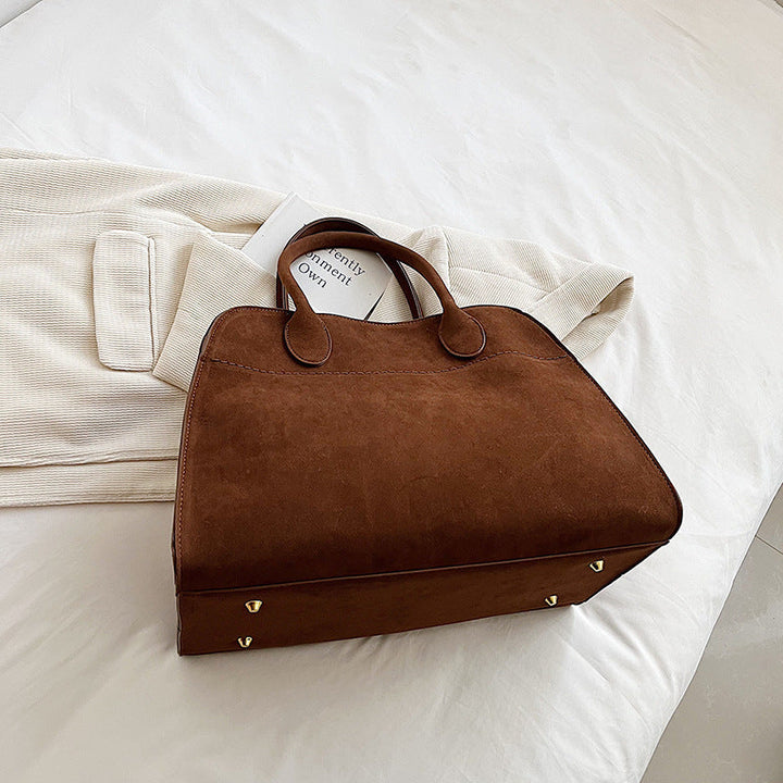 Drune | Velourleder Tote Tasche